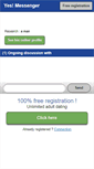 Mobile Screenshot of local.yesmessenger.com